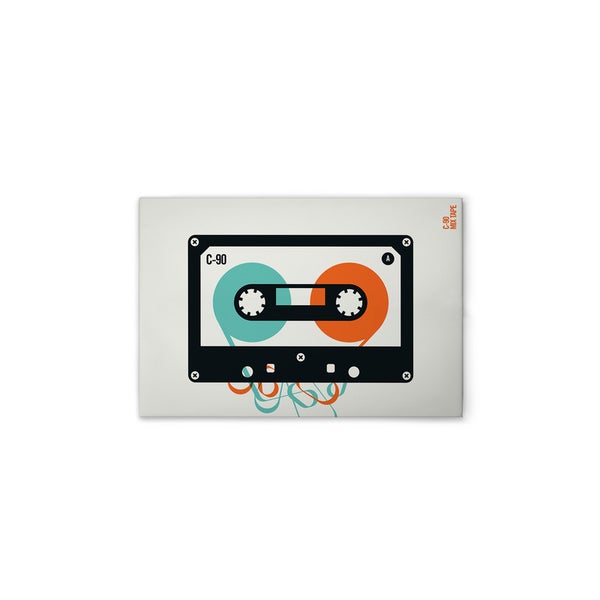 Dekoratives Wandbild mit Kassettenmotiv