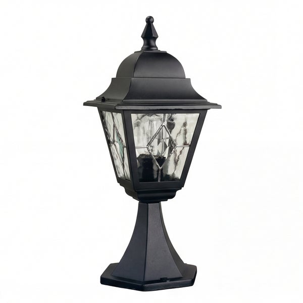 Laterne mit Sockel zur Außenbeleuchtung