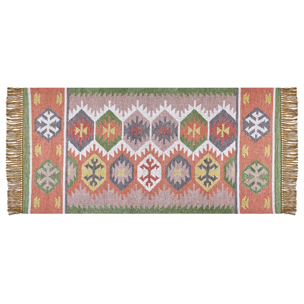Outdoorteppich SAHBAZ Bunt 80 x 150 cm
