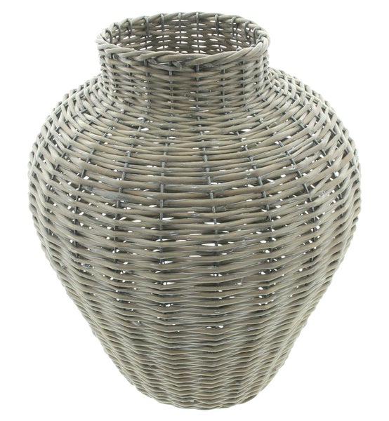 Dekorative Weidenvase für den Innenbereich