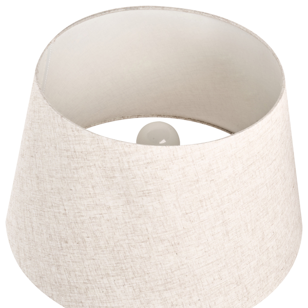 Tischlampe BARTON Keramik Braun