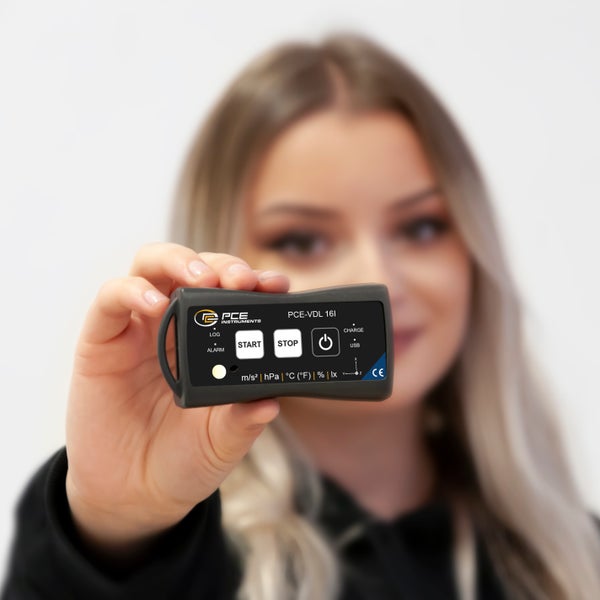 PCE Instruments Datenlogger PCE-VDL 16I zur Maschinenüberwachung