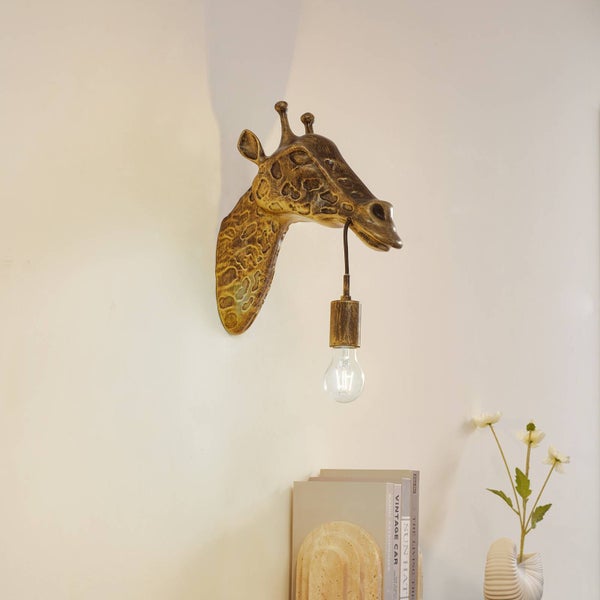 Lindby Wandleuchte, Wandlampe Innen Nirvathia (Design Modern) in Gold / Messing aus Metall (1 flammig E27) - Wandstrahler Wandbeleuchtung Schlafzimmer Wohnzimmer Wohnzimmerleuchte