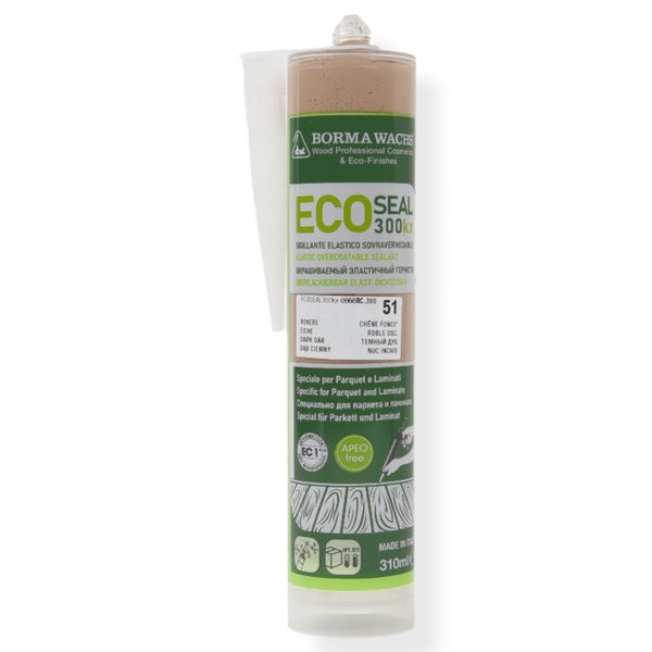 Borma Wachs Eco Seal 300kx Dichtstoff für Parkett und Laminat, 310 ml