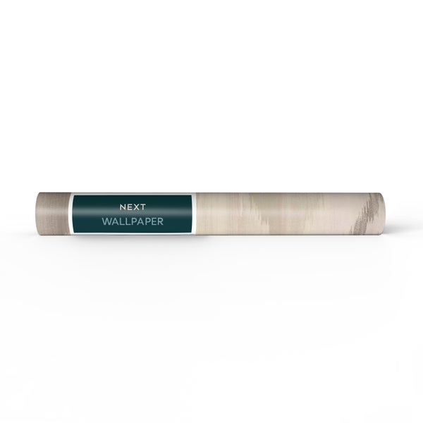 Next Vliestapete | Abstrakt Ikat - Neutral - 10mx52cm