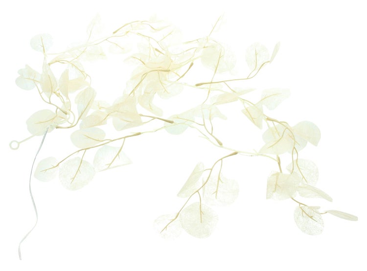 FRANK FLECHTWAREN | LED-Girlande Soft Leaves, KUNSTSTOFF, L: 120 cm