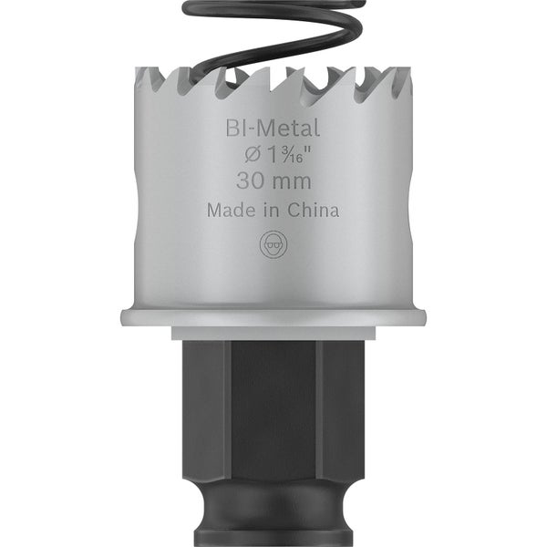 Bimetall Lochsäge mit einem Durchmesser von 30 Millimeter