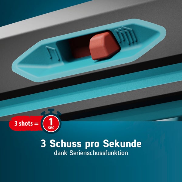 Novus Tools Akkutacker J-551, Premium-Tacker geeignet für Folien & Zierleisten 031-0365