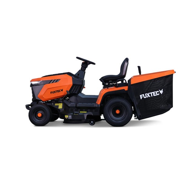 Aufsitzrasenmäher mit Fangkorb