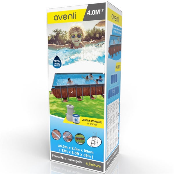 Avenli Frame Pool rechteckig, Verpackung