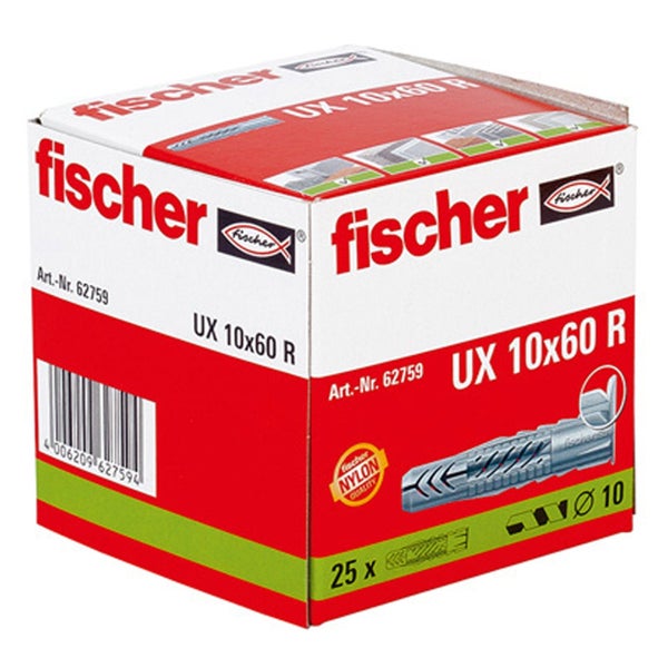 Packung Fischer Universaldübel UX 10x60 R