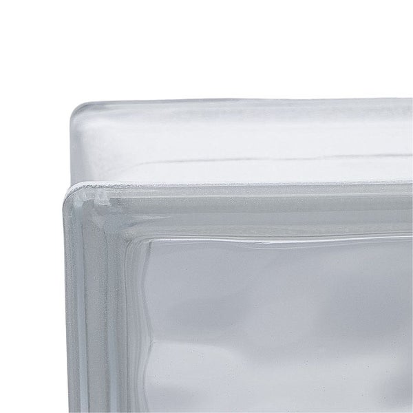 Detailaufnahme eines Glasbausteins