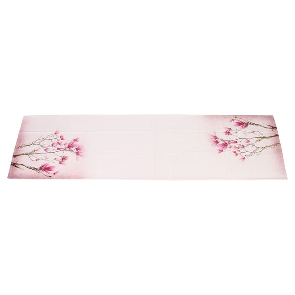 FRANK FLECHTWAREN | Tischläufer Tulpenmagnolie, POLYESTER, 40 x 140 cm