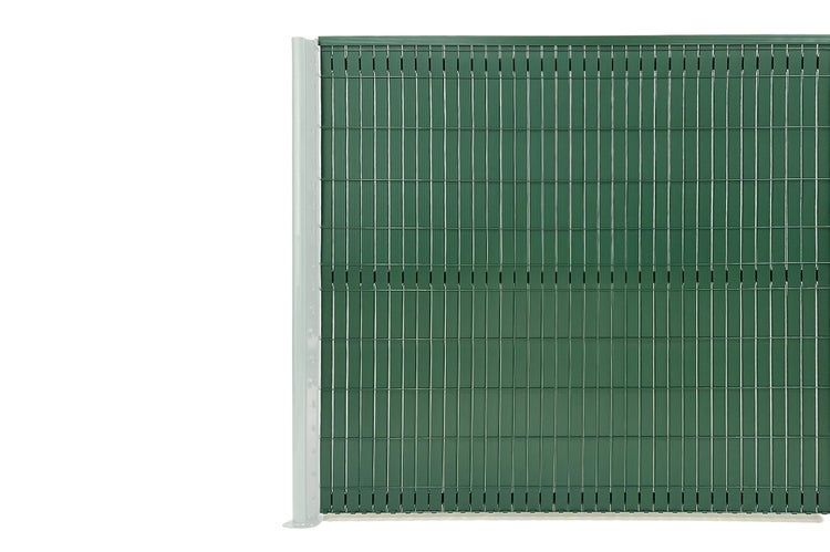 PVC-Sichtschutzlamellen-Set 4m CINTO H.190cm Grün
