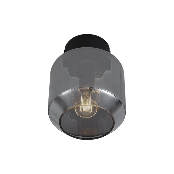 Deckenleuchte mit Glasschirm