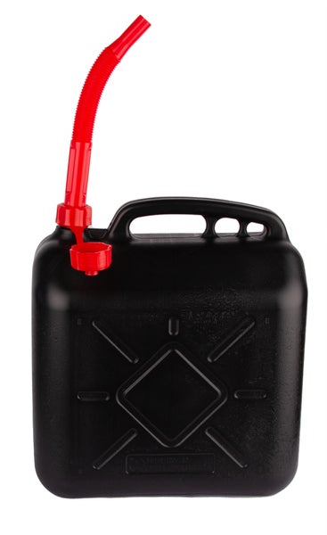 BigDean 4x Benzinkanister 20L mit flexiblem Ausgießer - Kraftstoffkanister für Benzin & Diesel - handlicher Kanister Dieselkanister UN-Zulassung Reservekanister - Made in Europa