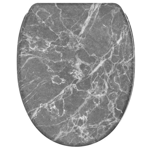 Toilettendeckel mit Marmoroptik