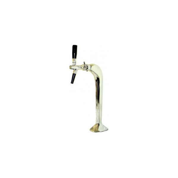 Schanksäule goldfarben 1-leitig, elegant, Topp-Qualität! (Paketpreis)