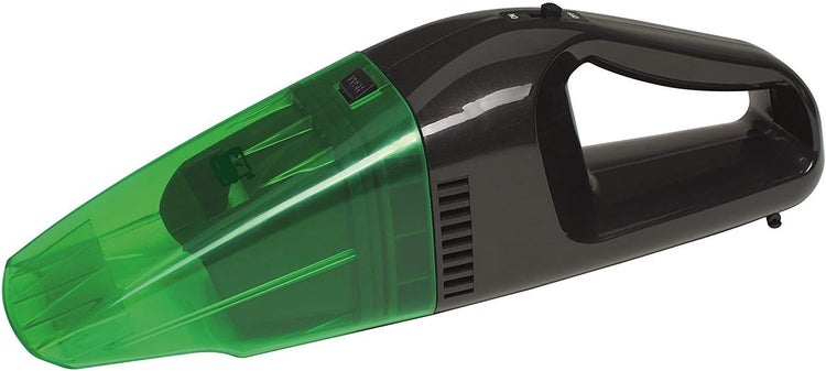 GreenTec Handstaubsauger Akkustaubsauger mit Umweltschonendem Li-ION Akku, beutellos, Handsauger Nass/Trocken Funktion, Kabelloser Autosauger mit starken 7,4V, 16W Motor