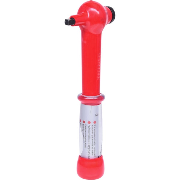 KS TOOLS 1/4 Mini Drehmomentschlüssel mit Schutzisolierung und Umschalt-Ratschenkopf 2 - 10 Nm - 117.1400