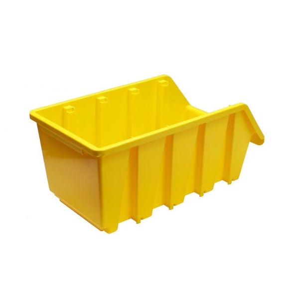 PROREGAL SuperSparSet 20x Sichtlagerbox 4 HxBxT 15,5 x 20,4 x 34 cm Polypropylen Gelb