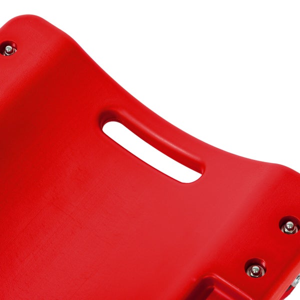 Werkstatt Rollbrett tectake  Belastbarkeit 150 kg mit 6 x 360° Rollen rot