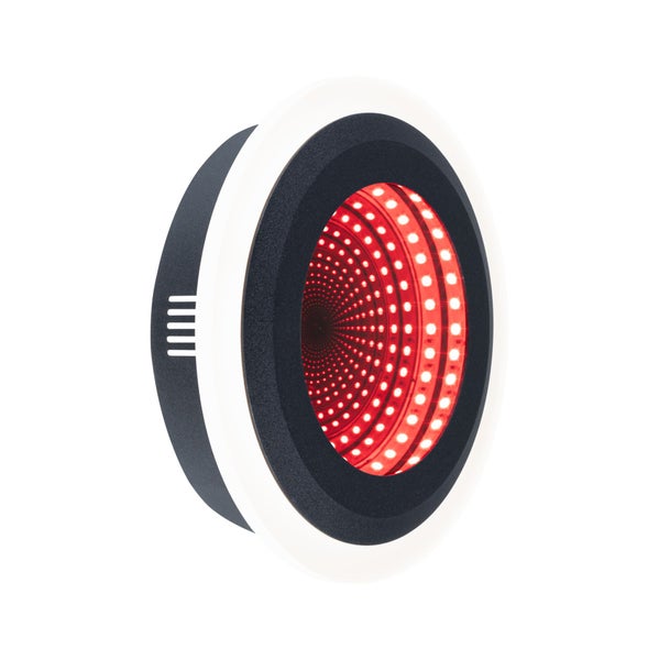 Wand-/Deckenleuchte Spaceglow Two RGB+ 1200lm 230V 14W dimmbar Schwarz matt