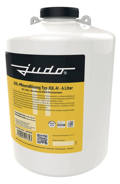 JUDO JUL-Minerallösung JUL-H, Gebinde 60 Liter, zur Verhinderung von wasser- und elektrochemischen Korrosionen und Wassersteinbildung, 8840137