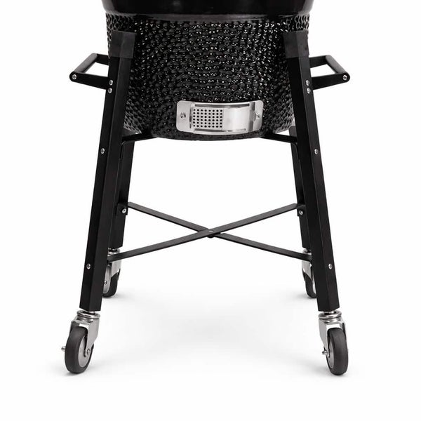 Untergestell für Keramikgrill mit Rollen und Ablage