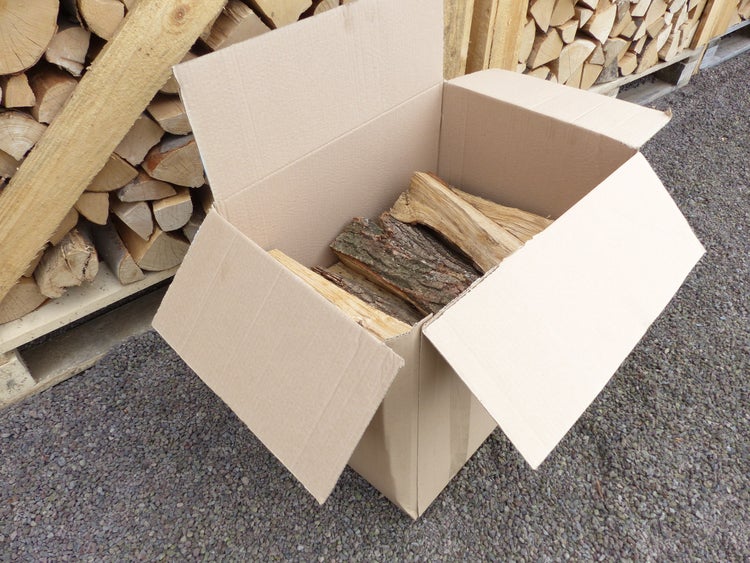 20 Kg Feuerholz Kaminholz Brennholz Eiche trocken Premiumqualität