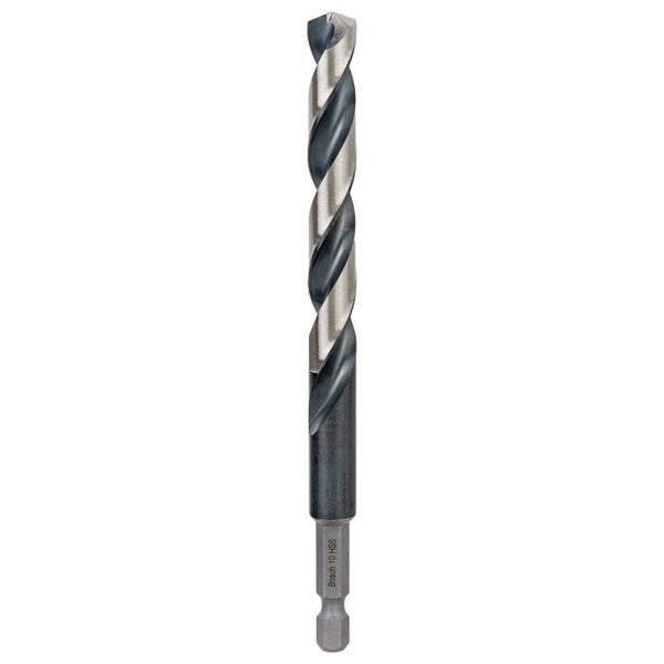 Bosch 1x HSS Spiralbohrer Impact Control mit Sechskantschaft 10 x 87 x 133 mm - 2608577063