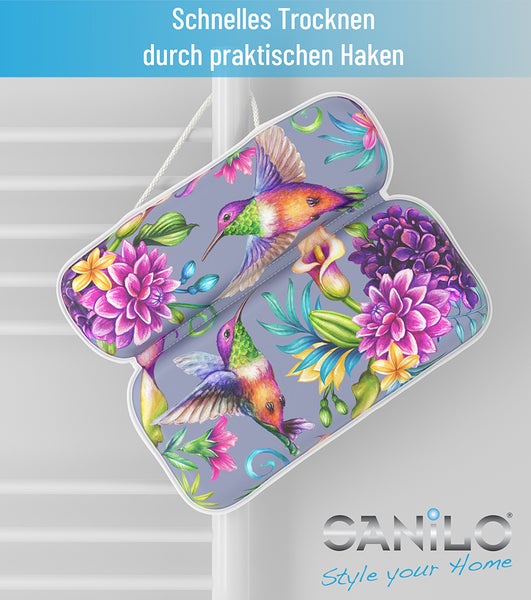 Badewannenkissen Kolibri