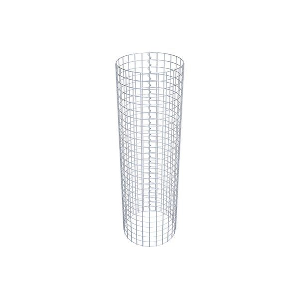 Gabionensäule Durchmesser 42 cm MW 5 x 5 cm rund - Höhe: 140 cm