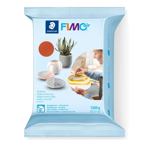 STAEDTLER Modelliermasse FIMO® air terrakotta 1000g