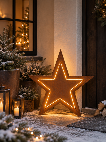 Weihnachtsstern außen beleuchtet kaufen bei HORNBACH