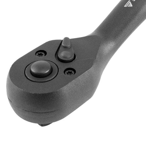 STAHLWERK Profi-Umschaltknarre 1/4 Zoll aus Chrom Vanadium Stahl 72 Zähne