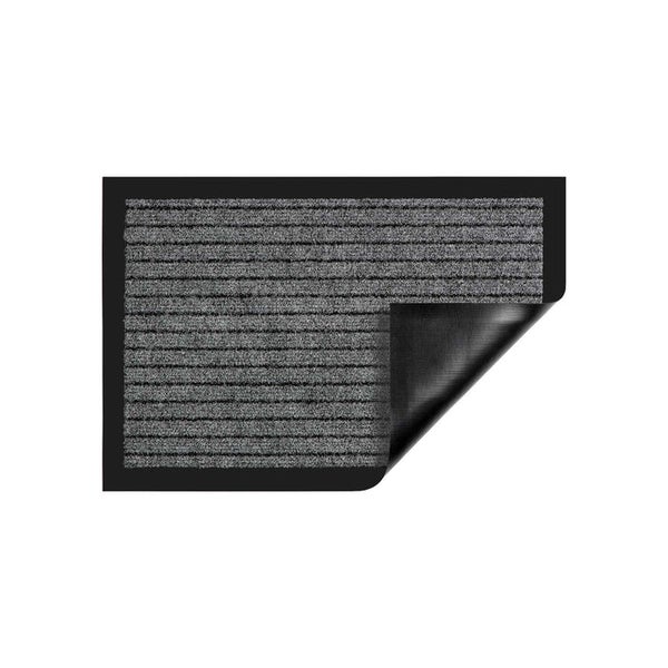 FLOORDIREKT Schmutzfangmatte Dura - Türmatte Für Innen & Außen - Grau - 40 x 60 cm
