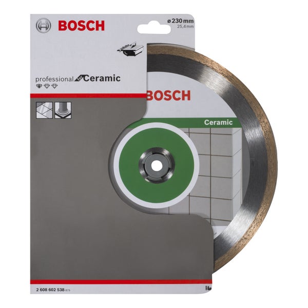 Bosch Diamanttrennscheibe für Keramik, 230 mm Durchmesser