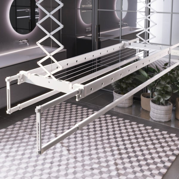 Wäscheständer für die Deckenmontage im Badezimmer
