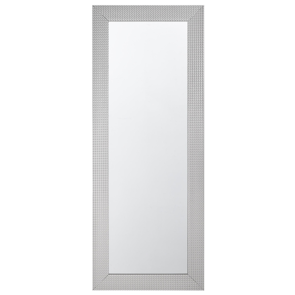 Wandspiegel DERVAL 50 cm 130 cm Silber
