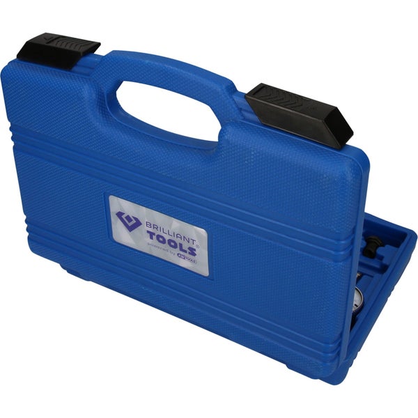 Brilliant Tools Werkzeugsatz in blauem Kunststoffkoffer