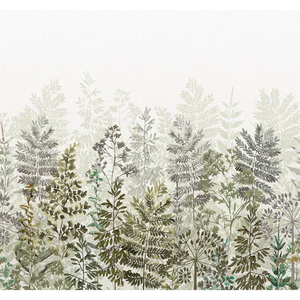 Tapete mit Pflanzenmuster für die Wandgestaltung
