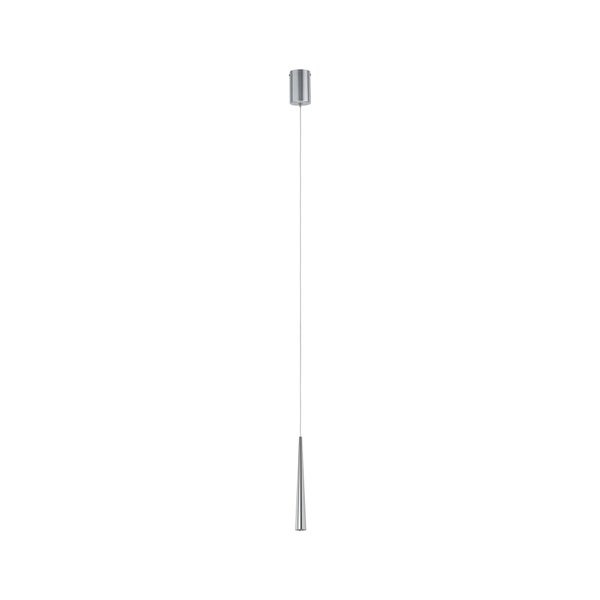 LED Pendelleuchte Gutta 2700K 520lm 7W Alu gebürstet