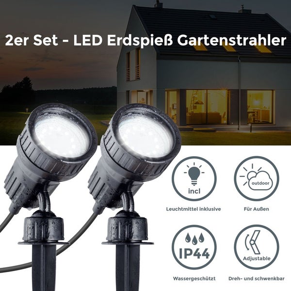 LED Erdspieß / Gartenstrahler - Nima 2