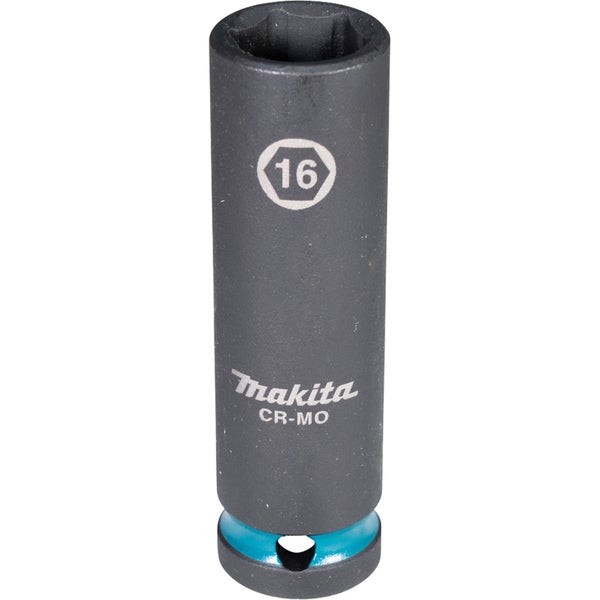 Makita E-16461 Steckschlüssel 1/2 SW16 Impact Black lang