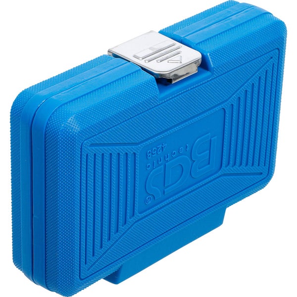 Werkzeugkoffer aus Kunststoff mit Metallverschluss