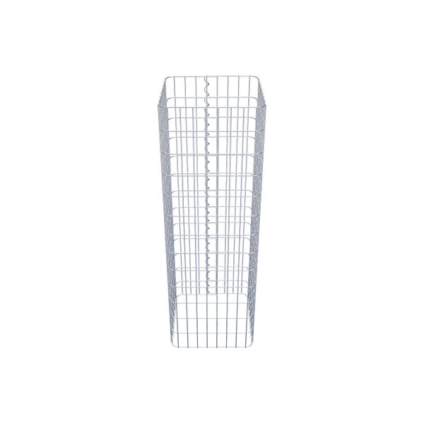 Gabionensäule 42 x 42 cm, MW 5 x 10 cm eckig - Höhe: 1,30 m