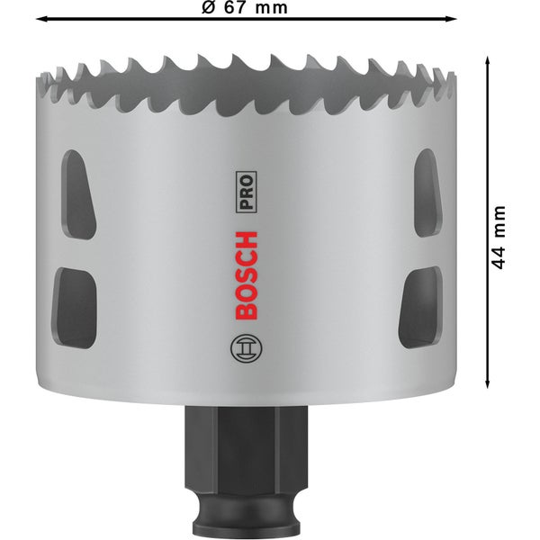 Bosch PRO Multi Material PC Plus Lochsäge 67 mm - 2608594397