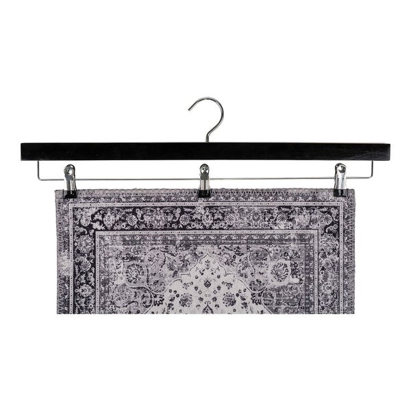 Motella Teppich Kleiderbügel schwarz. 2 X 61 X 10 cm
