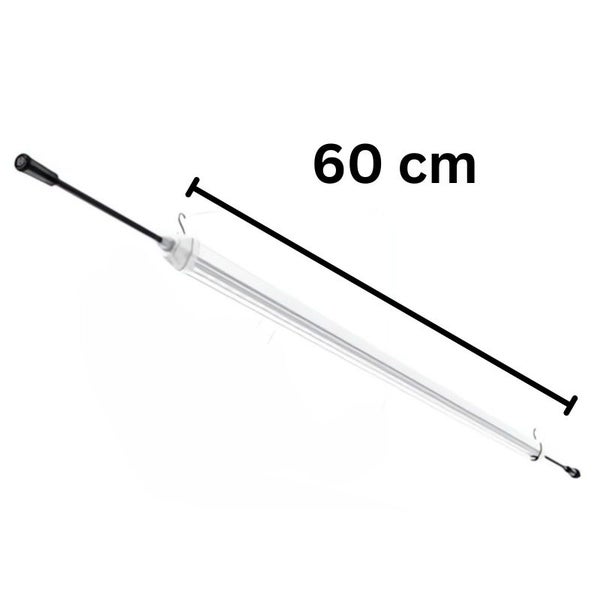 Solux LED Wuchsleuchte 2x10W 60 cm– IP65 Pflanzenlampe für Stecklinge & Mutterpflanzen – inkl. Halterung & Kabel, kompakt, wasserfest & erweiterbar (Daisy-Chain)